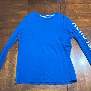 Mens large blue Aeropostale long sleeve shirt - Size L